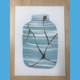 The Holstee card featuring ‘kintsugi’ art Olu gave to his father.